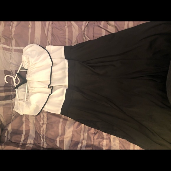 Cross Strap Palazzo Jumpsuit - Picture 2 of 2